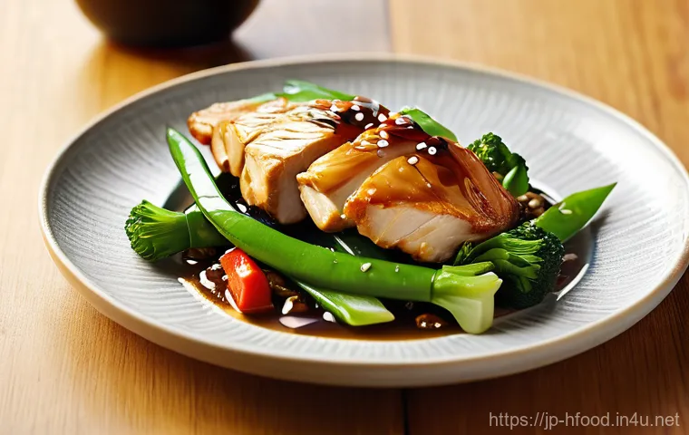 저염 간장 브랜드 비교 - **Prompt: The Conscientious Shopper's Choice**
    A bright, clean grocery store aisle with a young ...